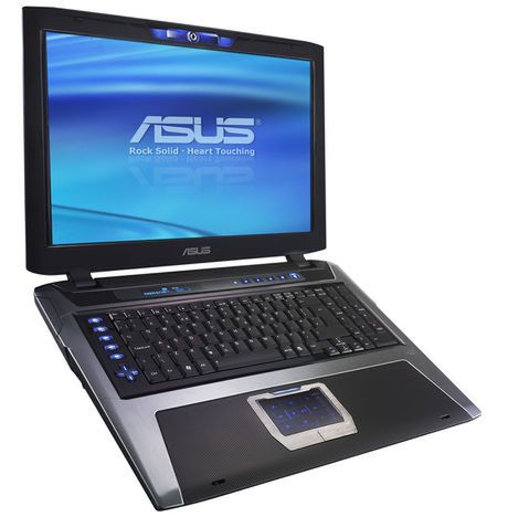 ASUS G70, czyli futurystyczny laptop dla gracza 1