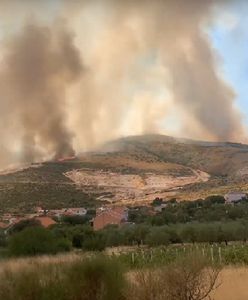 Chorwacja. Ogromny pożar w pobliżu Trogiru. Spłonęły setki hektarów ziemi