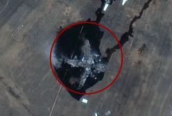 Białoruski Ił-76 wysadzony w powietrze. Z orbity widać wrak w Chartumie