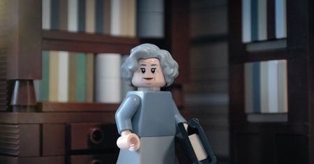 Wisława Szymborska z klocków LEGO. Hołd dla noblistki z okazji Dnia Poezji