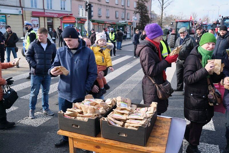 protest rolników agrounia lublin
