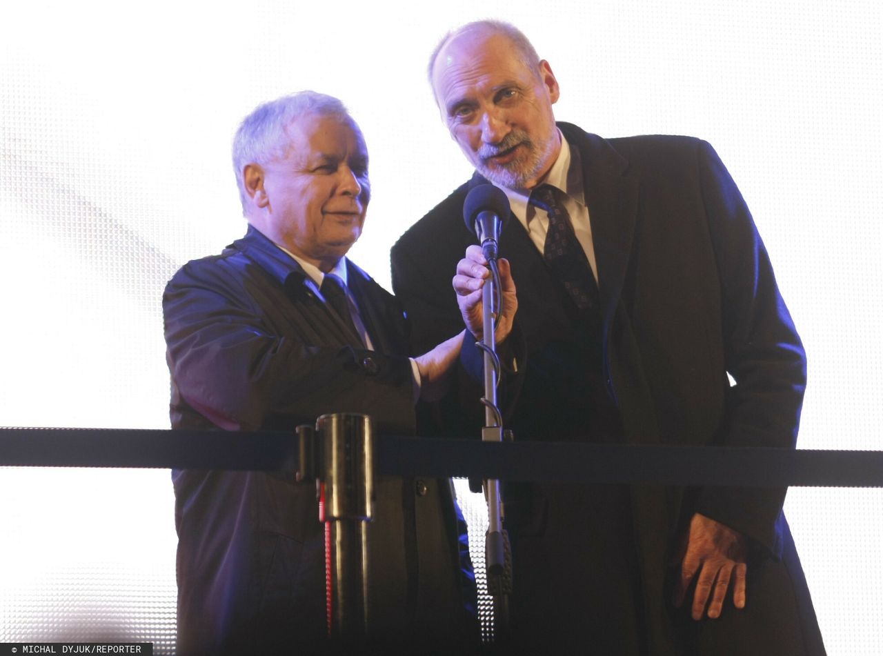 Jarosław Kaczyński i Antoni Macierewicz