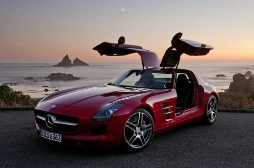 Mercedes SLS AMG - dużo wszystkiego