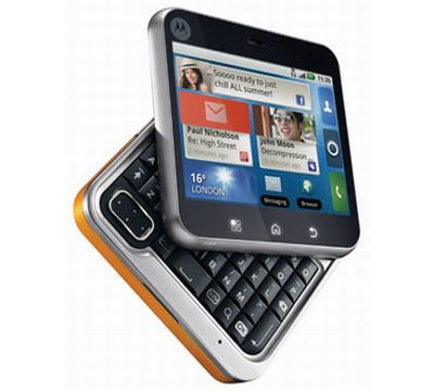 Motorola FlipOut z Androidem 2.1 oficjalnie zaprezentowana [wideo] 2