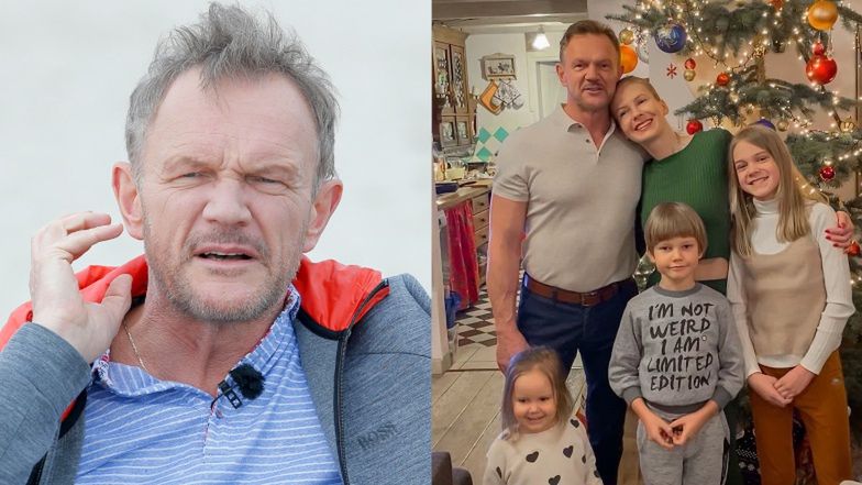 Cezary Pazura boi się o przyszłość rodziny