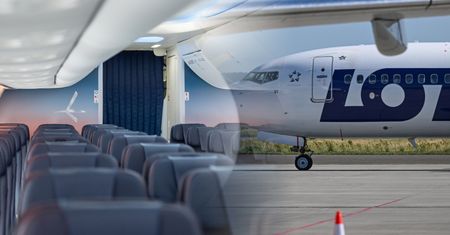 LOT pokazał swój najnowszy samolot. Boeing 737 MAX 8 ma zupełnie nowe wnętrze