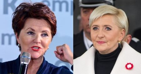 Kwaśniewska apeluje do Agaty Dudy: "Ja się dobrze czuję, GDY PATRZĘ NA SWOJE ODBICIE. Pani Agato, SIŁA W KOBIETACH!"