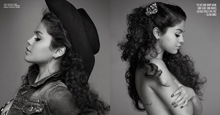 Gomez TOPLESS w "V Magazine"