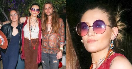 Coachella 2019: hipisowska Paris Jackson bawi się z ukochanym