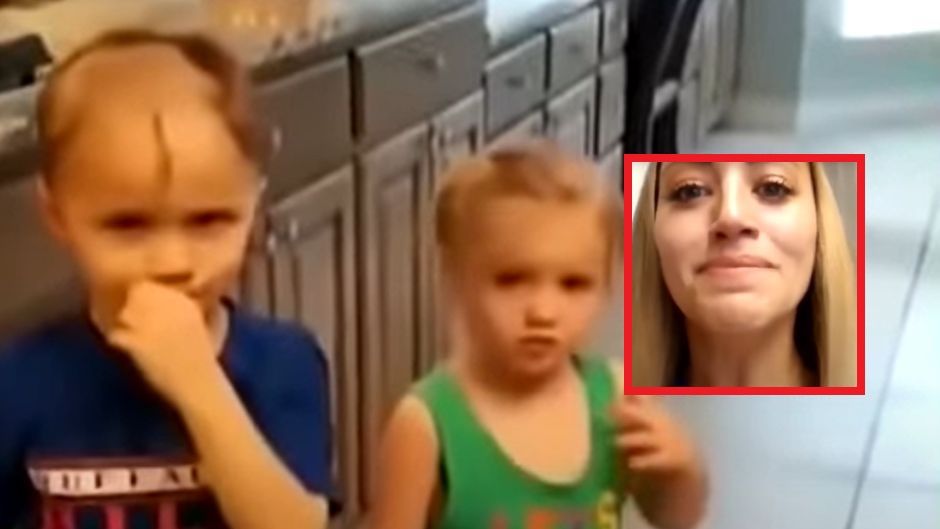 Zostawiła dzieci tylko na chwilę. Popłakała się, gdy otworzyła drzwi