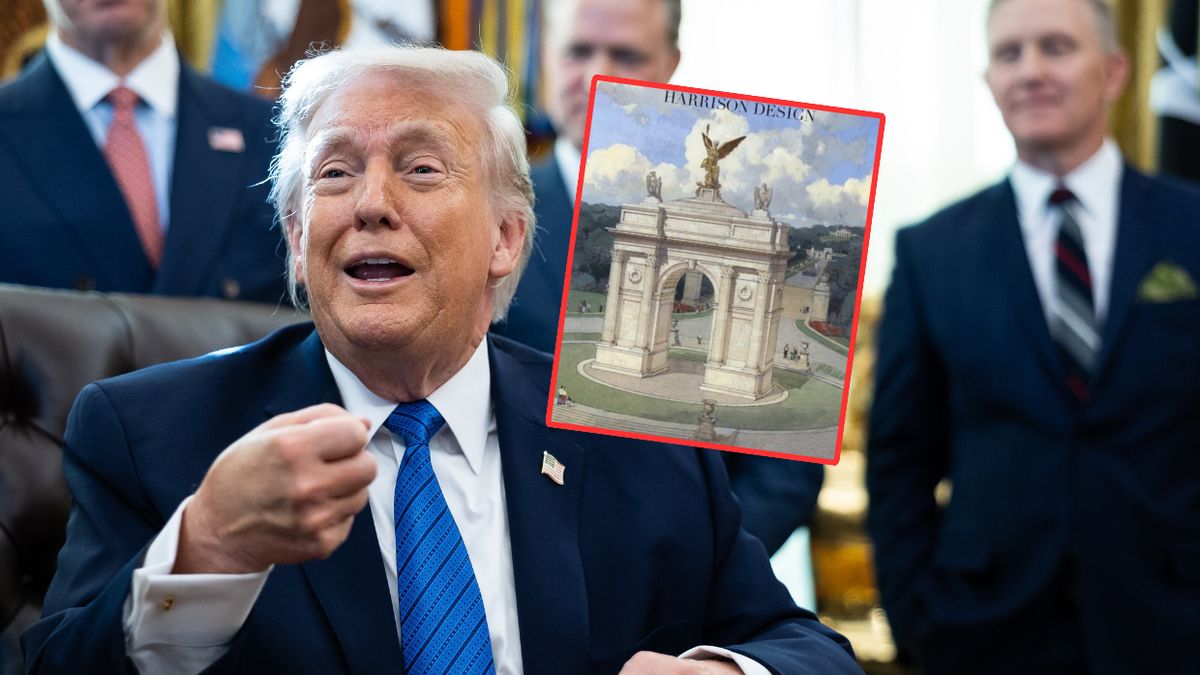 Trump pochwalił się wizualizacją 