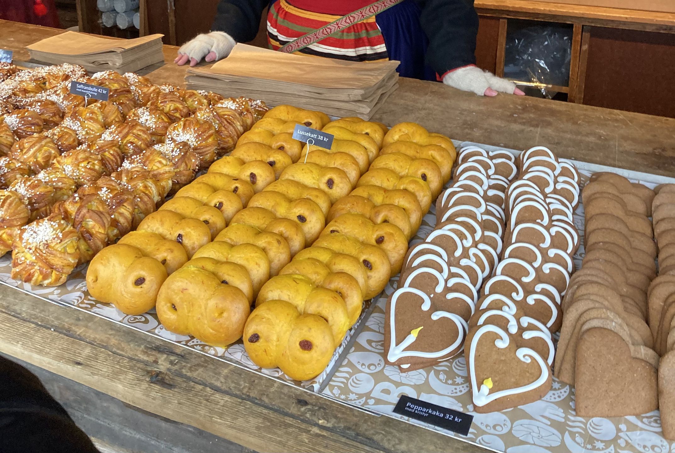 Jarmark w skansenie jest dużo większy niż ten w dzielnicy Gamla Stan