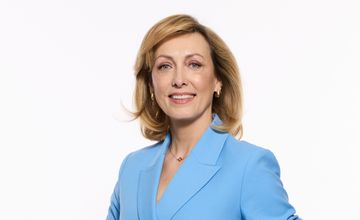 Anna Kalczyńska prowadzącą "Wydarzenia 18:50"