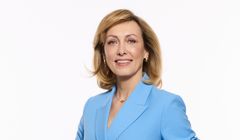 Anna Kalczyńska prowadzącą "Wydarzenia 18:50"