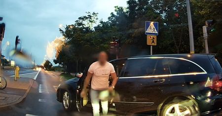 Drogowy "szeryf" z Gdańska. Tak chciał wymierzyć sprawiedliwość