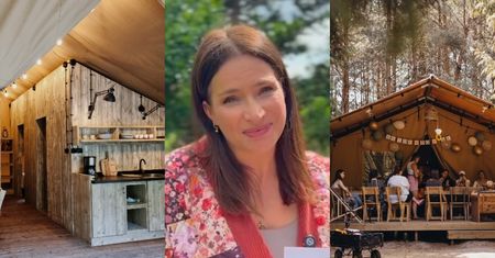 Anna Dereszowska wynajmuje LUKSUSOWE NAMIOTY na Mazurach. Tyle kosztuje jej glamping BEZ WYŻYWIENIA (FOTO)