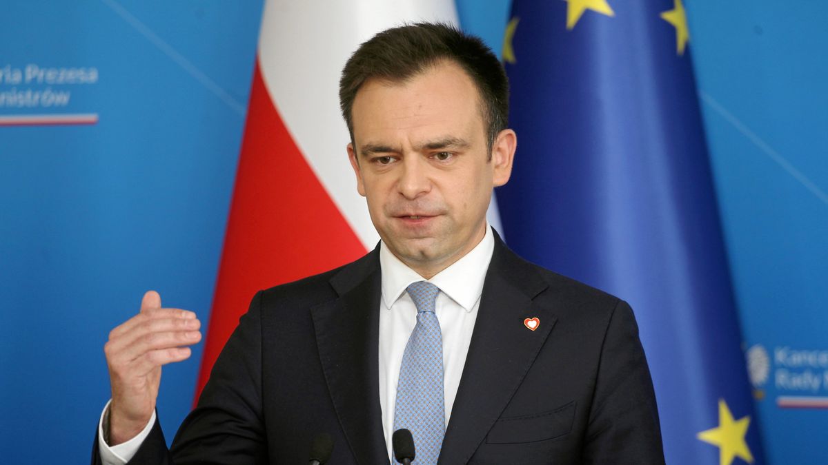 Minister finansów Andrzej Domański