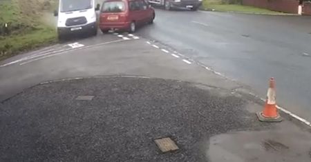 Irlandia Północna. Sekundy od kolizji. Aż włos jeży się na głowie