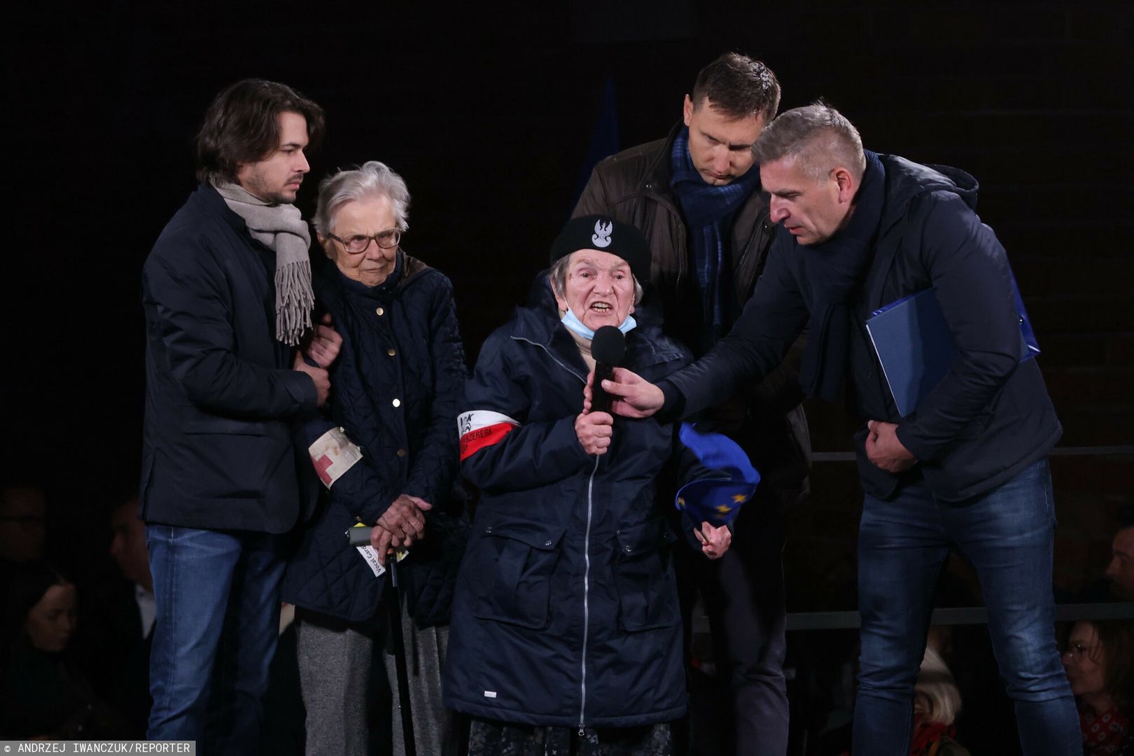 Protest w Warszawie. Wanda Traczyk-Stawska: Milcz, głupi chłopie