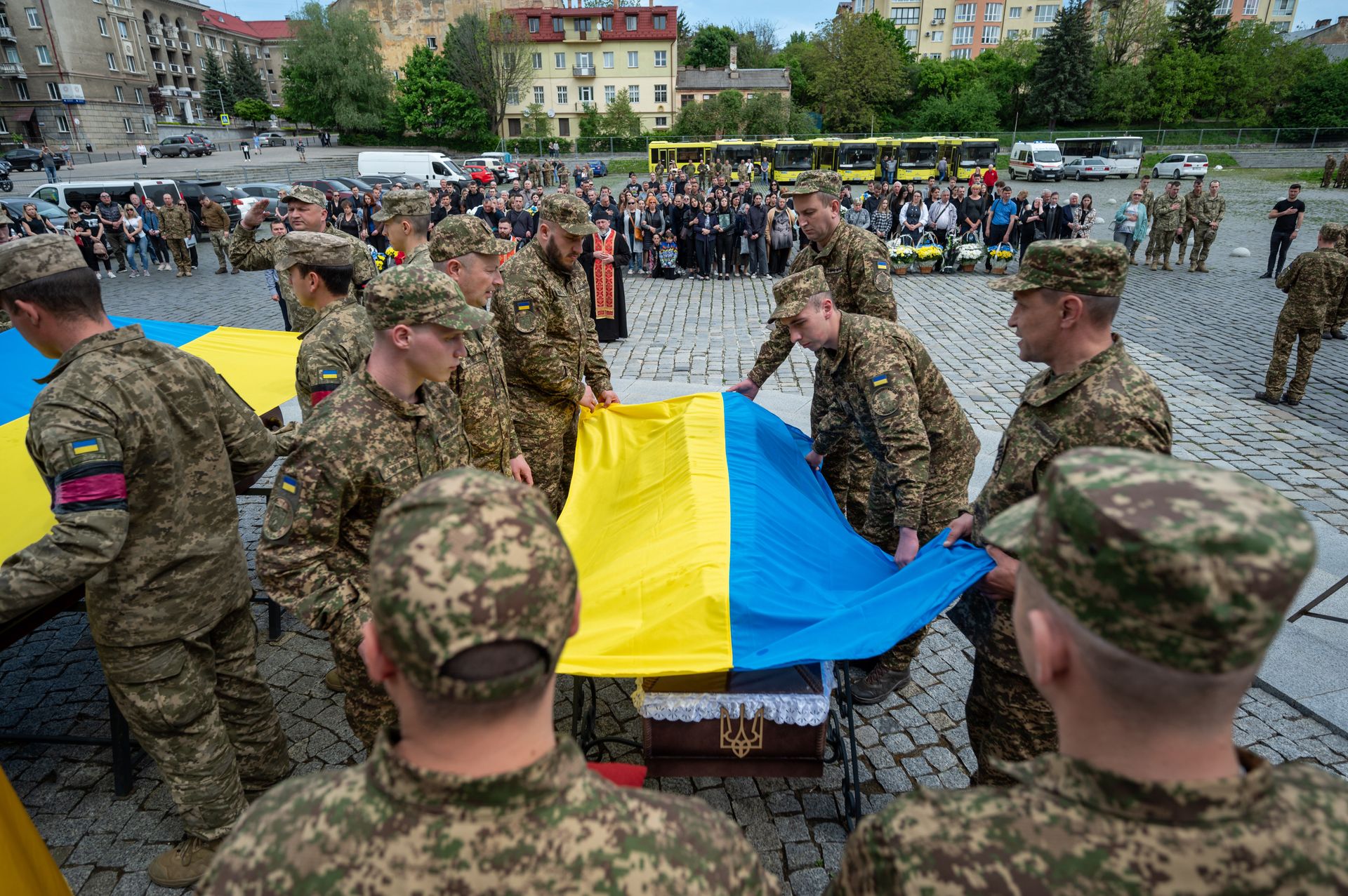 Los ucranianos no se hacen ilusiones.  «Muchos han muerto. Morirán más».