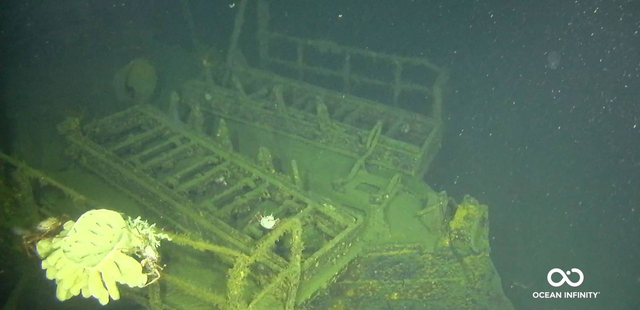 USS Stewart found on the seabed