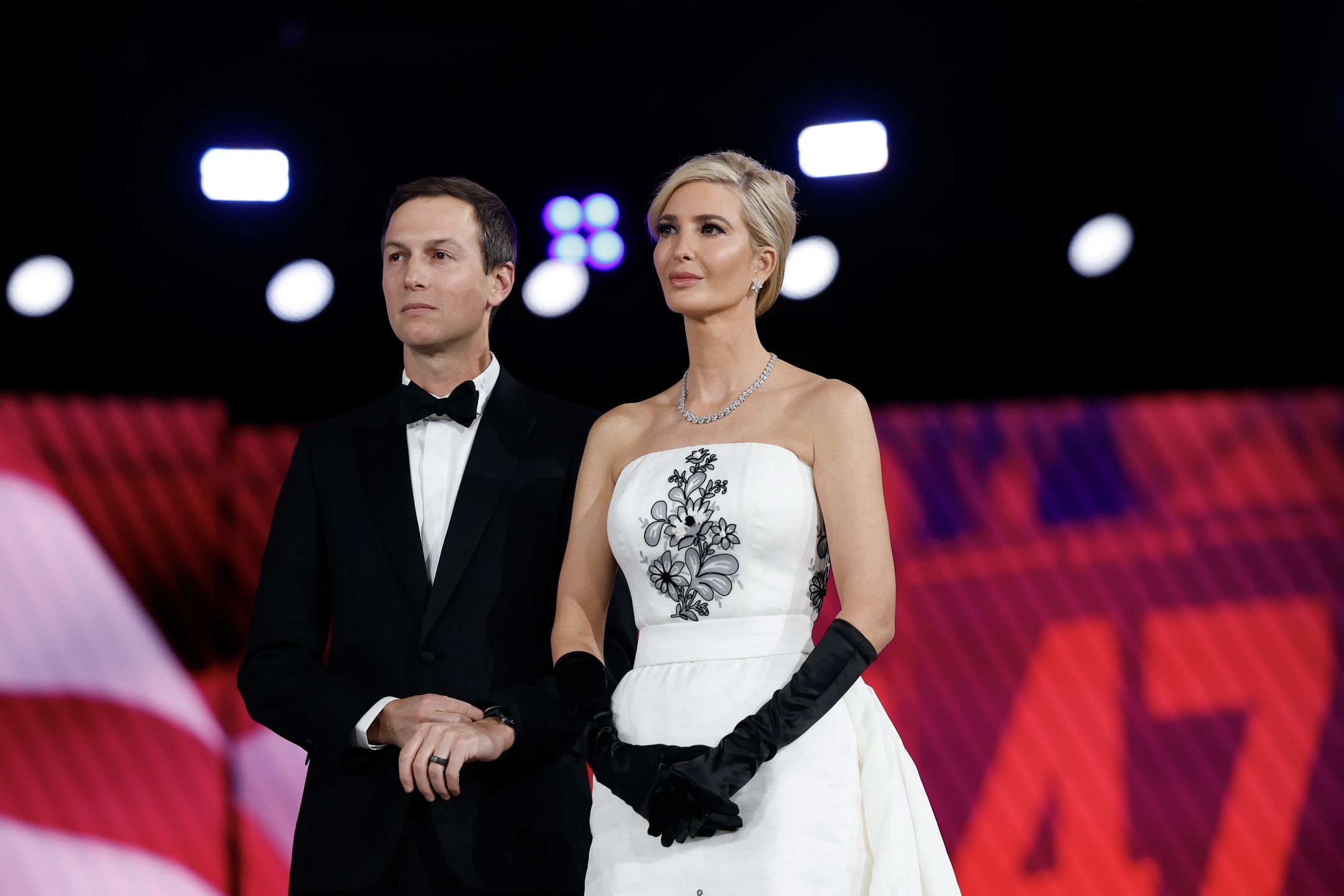 Trumpowie na balu inauguracyjnym w Waszyngtonie