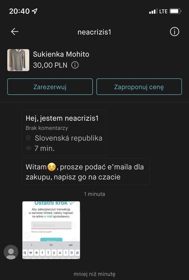 Oszuści na Vinted dalej działają w podobny sposób