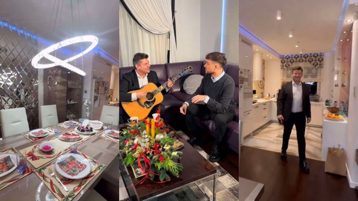 Olek Sikora zrelacjonował wizytę u Martyniuków w Grabówce