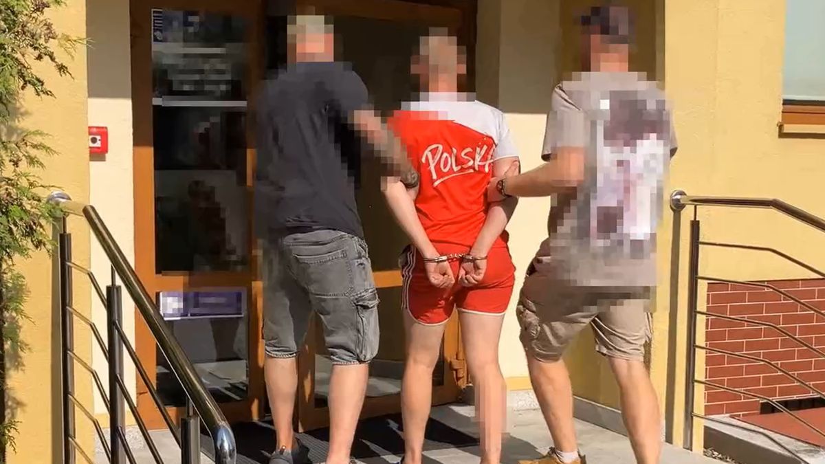 Policjanci z Torunia zatrzymali agresywnego 24-latka