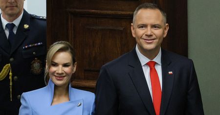 Oceniła mowę ciała Nawrockiej. Jedna rzecz od razu rzucała się w oczy