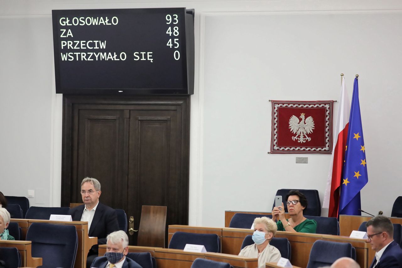 Senat odrzucił projekt ustawy podnoszący pensje parlamentarzystom