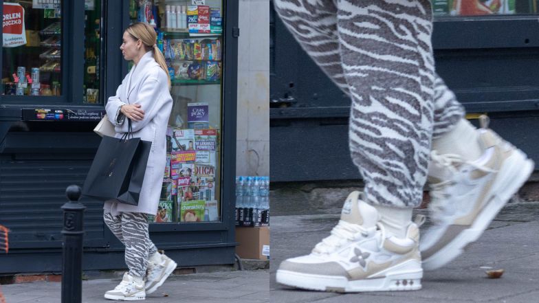 Zwyczajna Izabela Janachowska robi obchód po butikach