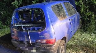 Nowe Kichary: Fiat Seicento zjechał z drogi. Kierowca w stanie ciężkim