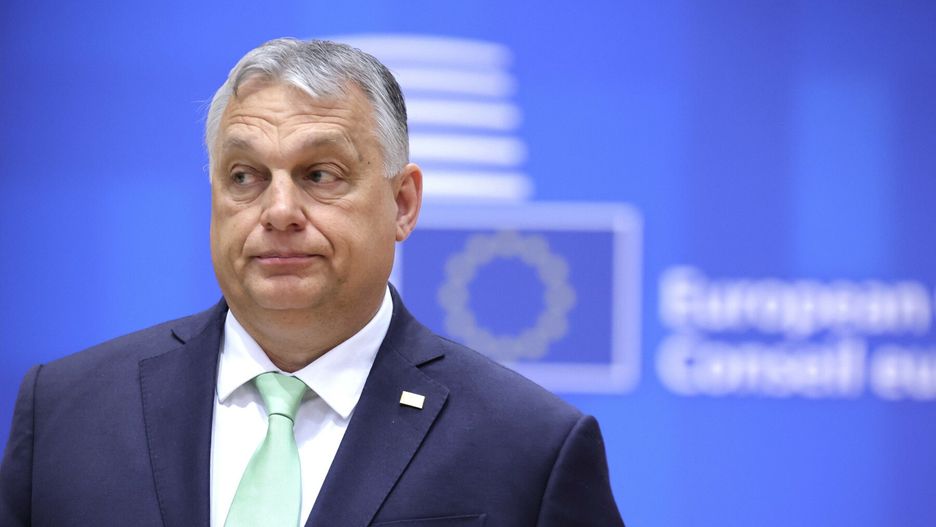 TemporaryHungary's Prime Minister Viktor Orban waits for the start of a round table meeting at an EU summit in Brussels, Thursday, March 23, 2023. European Union leaders meet Thursday for a two-day summit to discuss the latest developments in Ukraine, the economy, energy and other topics including migration. (AP Photo/Olivier Matthys)Olivier Matthys