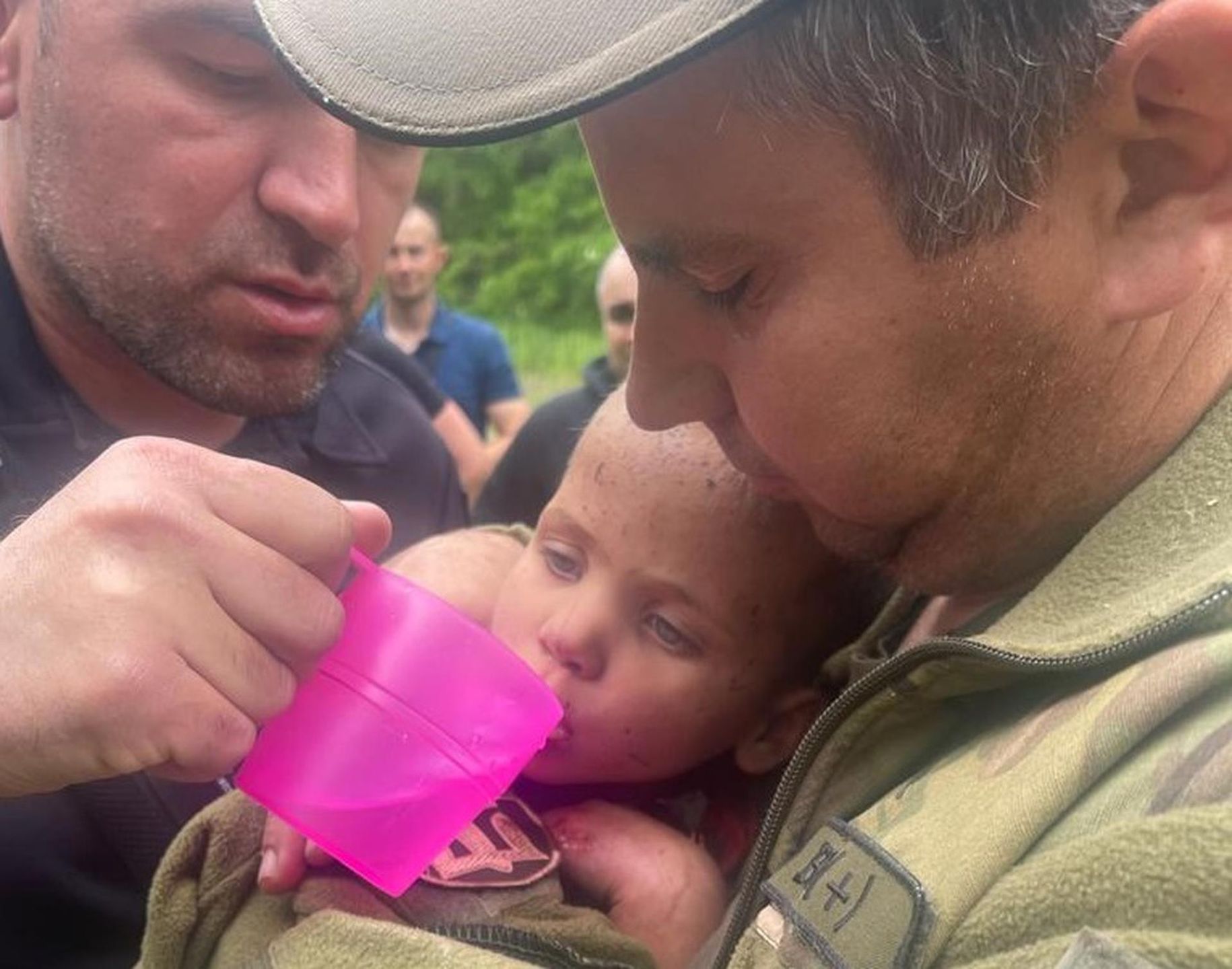 Dwulatka spędziła w lesie cztery dni