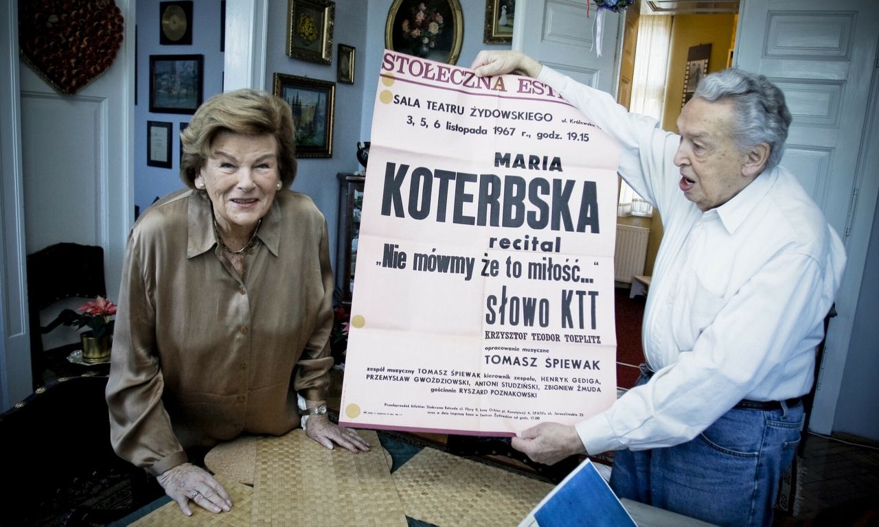 Mąż Marii Koterbskiej był jej największym fanem.