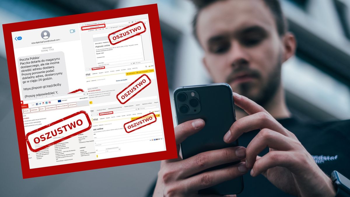 Fałszywe SMSy trafiają do klientów firm kurierskich