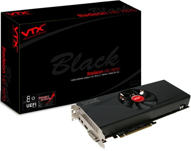 VTX3D HD7870 Black karta graficzna Tahiti LE zdjęcie opakowanie