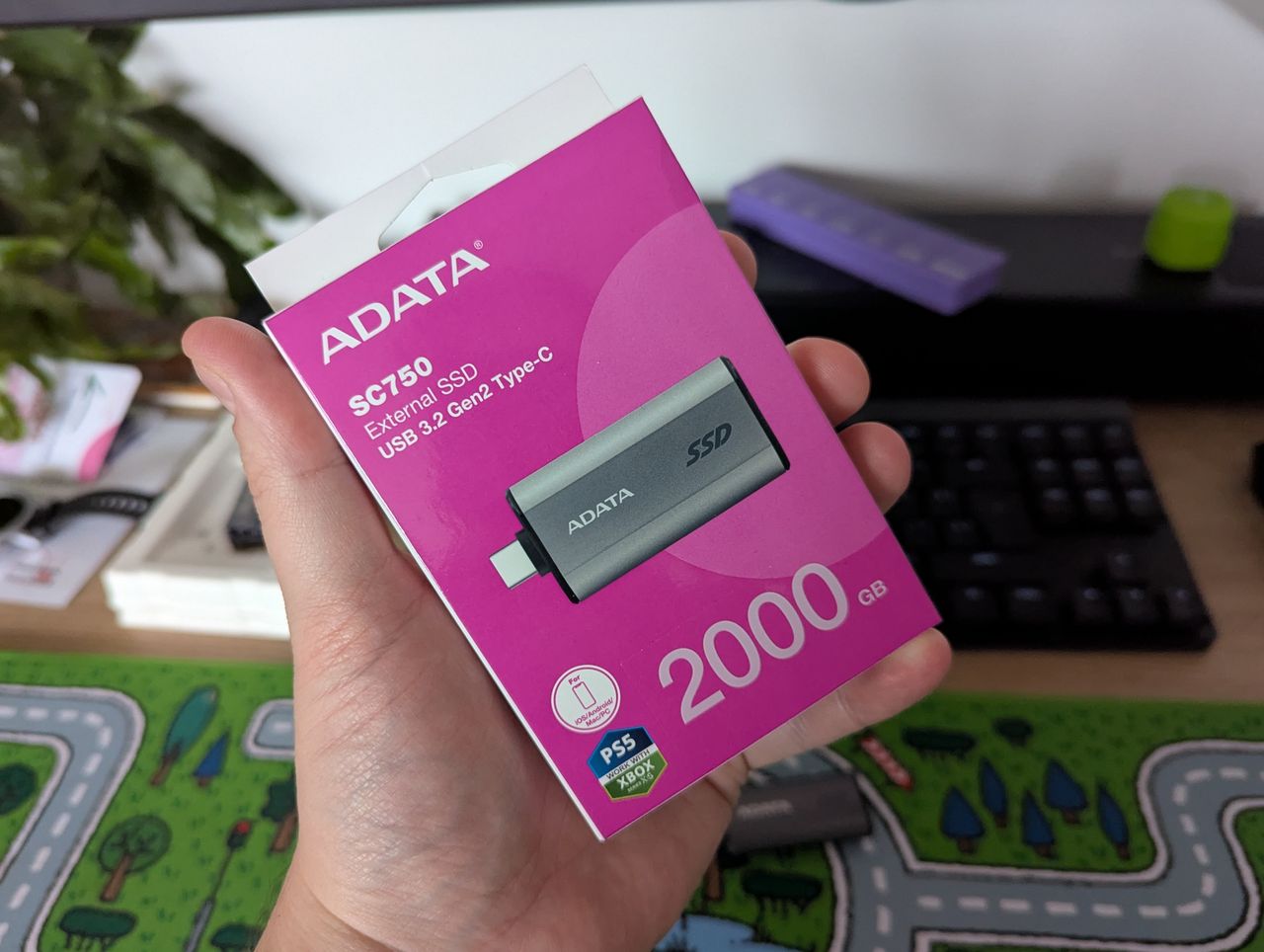 Szybki i kompaktowy dysk SSD na USB-C. ADATA SC750 (2 TB) [Recenzja]