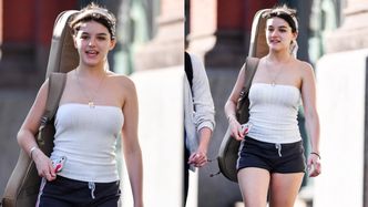 Pełnoletnia Suri Cruise przemierza Nowy Jork z gitarą na plecach. Skóra zdjęta z matki? (ZDJĘCIA)