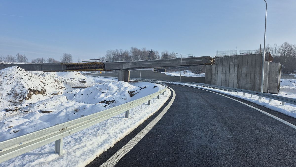 Zjazd na węźle Mistrzejowice