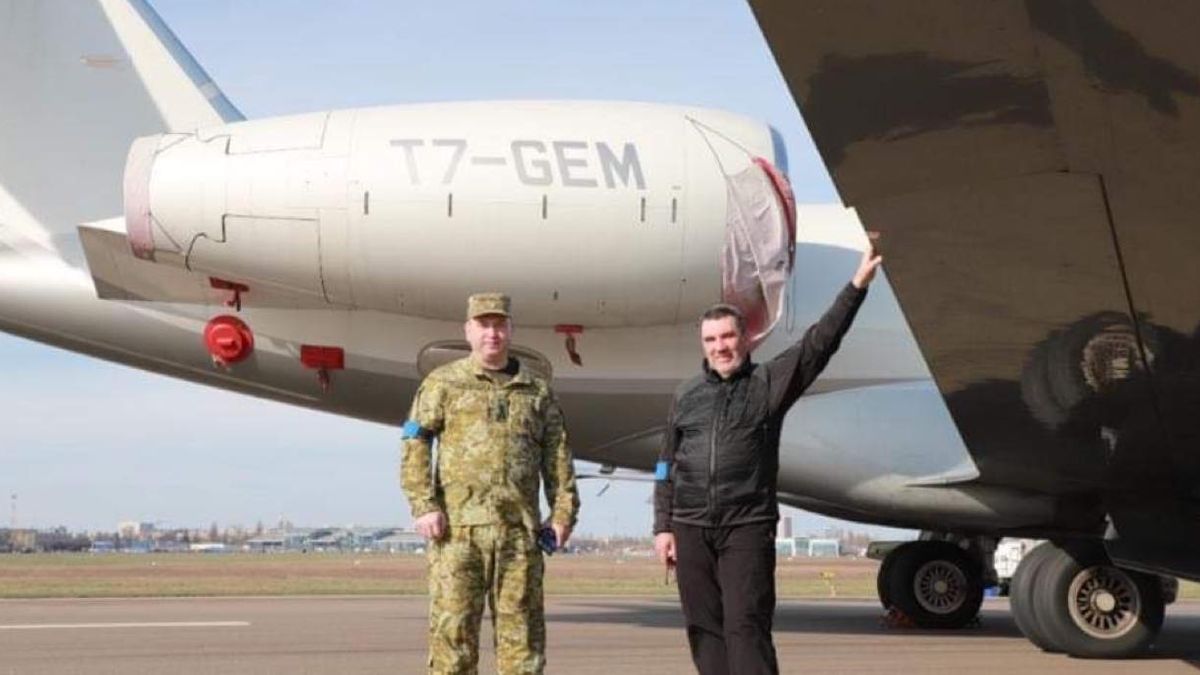 Ukraińska Rada Bezpieczeństwa Narodowego i Obrony aresztowała samolot oligarchy Wiktora Medwedczuka 