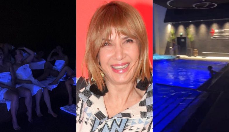 Grażyna Wolszczak nagrywa nagie osoby w spa