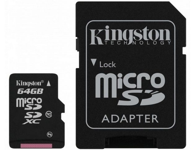 Kingston microSDXC klasy 10