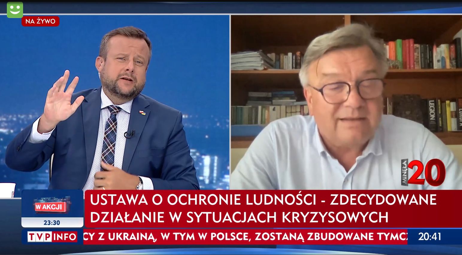 Prezenter TVP Info starł się na wizji w politykiem PO
