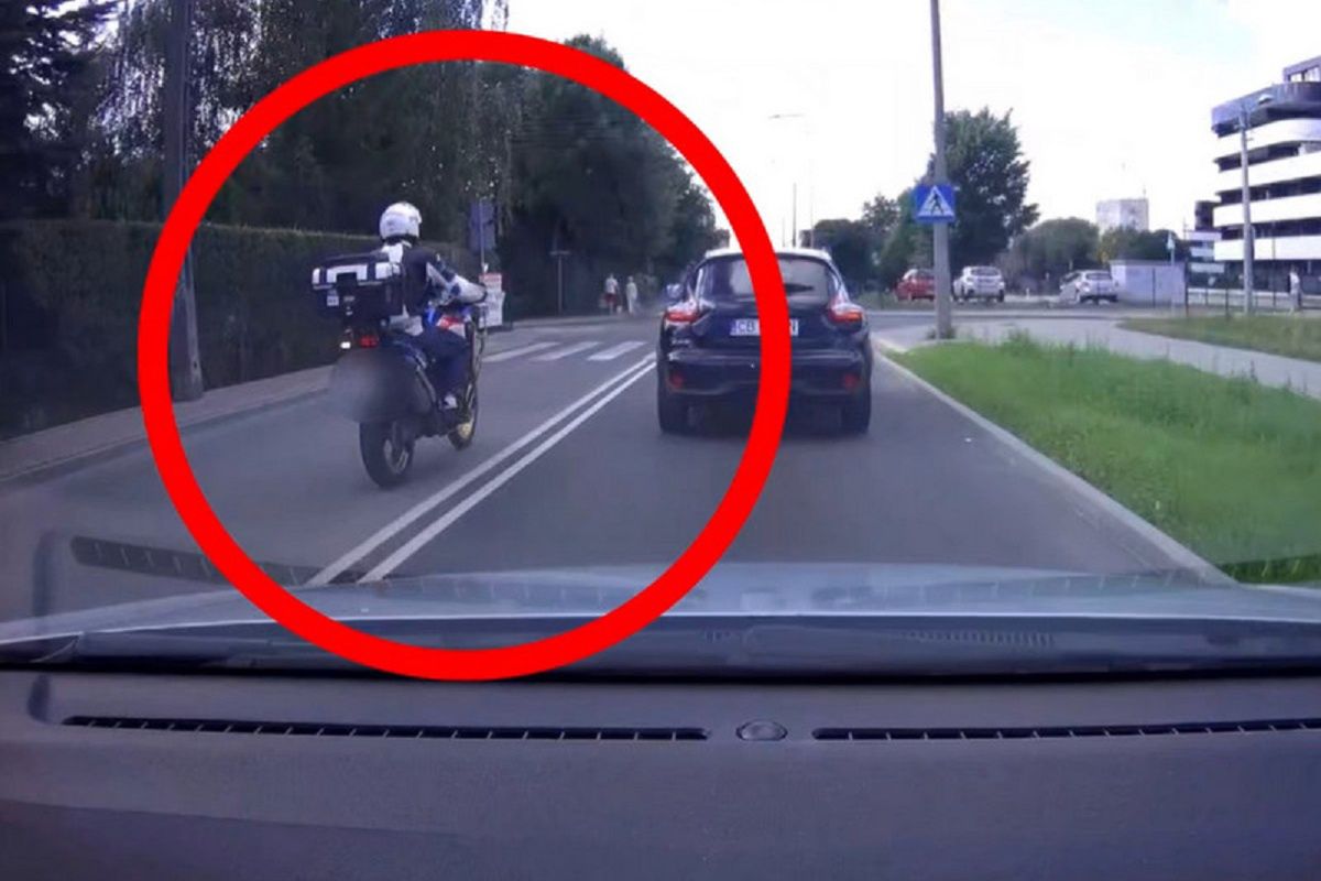 30 tysięcy złotych kary? Motocyklista ma teraz spory problem