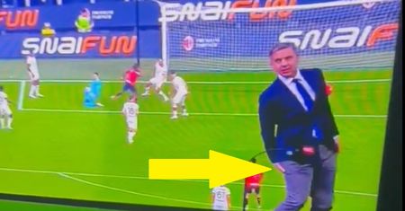 Wpadka w TV. Byłemu piłkarzowi nie było do śmiechu