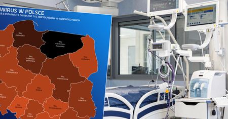 Koronawirus. Czarna lista województw. Problemy z COVID-19 mają nie tylko Warmia i Mazury