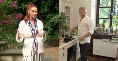 Natasza Urbańska i Janusz Józefowicz żyją w XIX-wiecznej willi. Posiadłość JAK Z BAJKI [ZDJĘCIA]