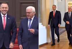 Nawrocki przywitany w Berlinie. Nagranie ze spotkania prezydentów